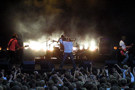 DumDum Boys på Moldejazz 2003. Foto: Arne Kristian Gansmo, NRK.no/musikk. 