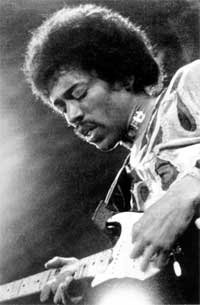 Jimi Hendrix kom forran The Who på andre og Howlin Wolf på trejde i Mojos kåring av tidenes gitaralbum. Foto: AP