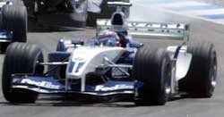 Juan Pablo Montoya vant suverent på Hockenheim. (Foto: Reuters/Scanpix) Juan Pablo Montoya vant suverent på Hockenheim. (Foto: Reuters/Scanpix)
