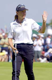Annika Sörenstam er verdens beste kvinnelige golfspiller. (Foto: AFP/Scanpix) 
