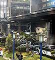 I GÅR: Minst ti mennesker ble drept i Jakarta.
