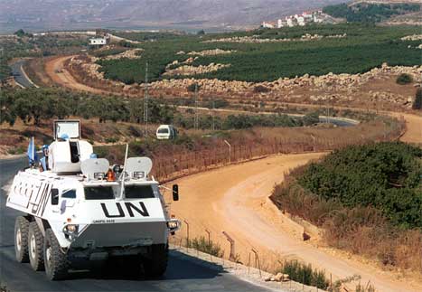 Det er auka spenning i grenseområdet mellom Israel og Libanon. Også FN-styrkane i området er i alarmberedskap. (AP-foto) Det er auka spenning i grenseområdet mellom Israel og Libanon. Også FN-styrkane i området er i alarmberedskap. (AP-foto)