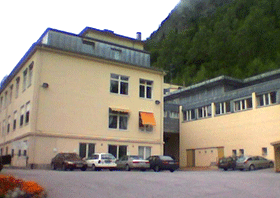 Kunst er stjålet fra Rjukan sykehus.