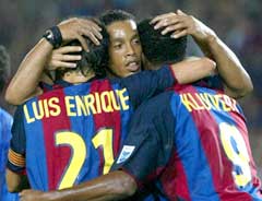 Ronaldinho er en av de store overgangene i spansk fotball. (Foto: Reuters/Scanpix) 