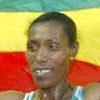 Berhane Adere vant 10.000 meter for kvinner.
