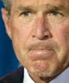 KAN TA TID: Bush tror okkupasjonen kan ta tid. 