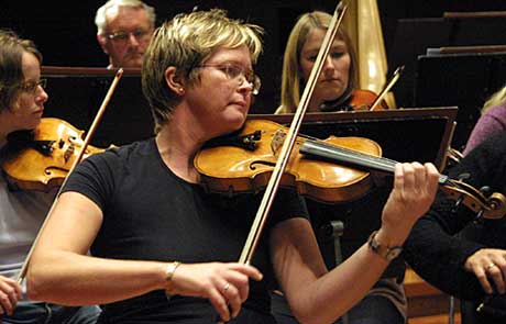 Trondheim symfoniorkester er skuffet, men ikke overrasket over at de ikke får nye stillinger. (Foto: Arne Kristian Gansmo, NRK.no/musikk) Trondheim symfoniorkester er skuffet, men ikke overrasket over at de ikke får nye stillinger. (Foto: Arne Kristian Gansmo, NRK.no/musikk)