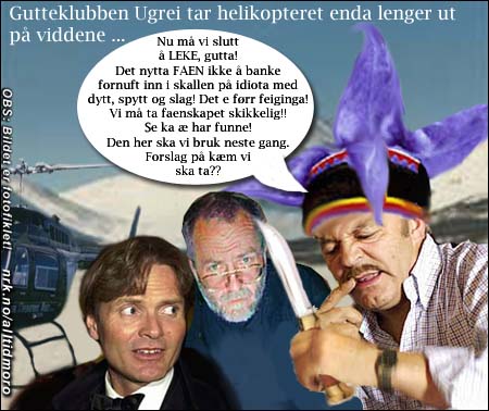  Espen Høiby, Tron Øgrim og Martin Schanche sverger hevn. 