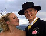 Petter Solberg giftet seg med sin Pernilla i august (Foto: www.swrt.com) Petter Solberg giftet seg med sin Pernilla i august (Foto: www.swrt.com)
