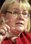 Kommunalminister Erna Solberg, Høyre (Foto: Marit Hommedal/Scanpix)