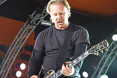 James Hetfield og resten av Metallica kommer til Oslo Spektrum i desember. Foto: Jørn Gjersøe, NRK.no/musikk.