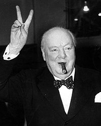 Sir Winston Churchill (Foto: Scanpix)