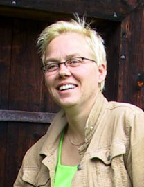Marit Gilleberg mener at problemet med maling på plast er overdrevent. Marit Gilleberg mener at problemet med maling på plast er overdrevent.