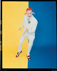 Vi digger deg, Matthew Barney! Her er kunsthelten avbildet i filmen Cremaster 5.