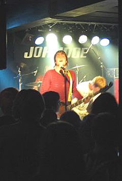 JohnDoe er et av bandene på RørosRock. Foto: Anders A. Steinnes.