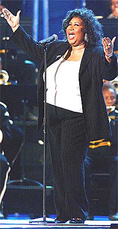 Aretha Franklin har spilt inn over 40 album i sin karriere. Foto: REUTERS / Stefan Zaklin.