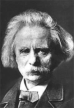 I 1894 ville Edvard Grieg bygge et konserthus i Bergen. Det gikk en stund før planene ble realisert. Foto: Scanpix. Edvard Grieg