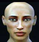 Slik mener forskerne Nefertiti kunne ha sett ut.