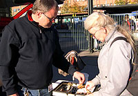 Grethe Winge og Tore Ruud. Foto: NRK