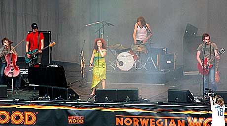 Dadafon på Norwegian Wood 2003. Foto: Arne Kristian Gansmo, NRK.no