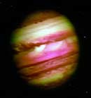 Solsystemets største planet slik Galileo så den. Solsystemets største planet slik Galileo så den.