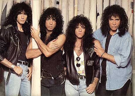 Bruce Kulick (t.v.) spilte i Kiss fra 1984 til 1996. Foto: www.kissonline.com.