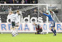 Peter Sand jubler etter 2-0 på Lerkendal. (Foto: Gorm Kallestad / SCANPIX) 