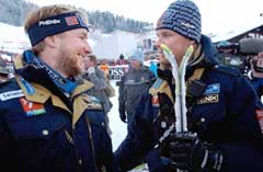 Atle Skårdal tror på elev Kjetil Andre Aamodt (Foto: SCANPIX) Atle Skårdal tror på elev Kjetil Andre Aamodt (Foto: SCANPIX)