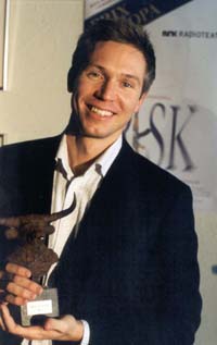 Christopher Grøndahl har skrevet hørespillet RISK, med premiere på P2 førstkommende søndag. 