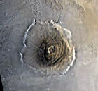 Olympus-vulkanen fotografert fra romsonden Mars