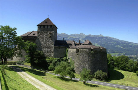 Det er mange slott og vakker natur i lilleputtstaten Liechtenstein. (Scanpix-foto)