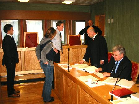 Etter fire års kamp og tre dager i retten ble det fredag forlik. Foto: Gunnar Sandvik