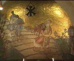 Kirketavlen i Gjerpen kirke. Kirketavlen i Gjerpen kirke.