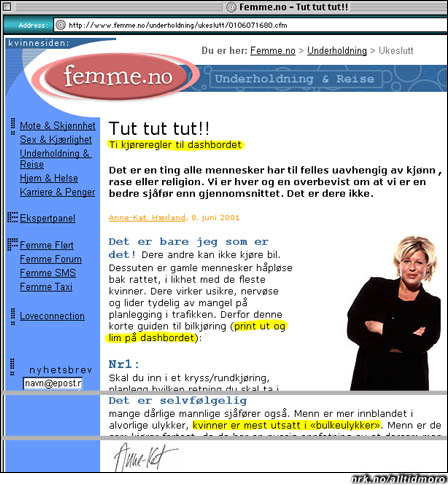 (Bildet er av den omtalte websiden, og er altså ikke manipulert) (Bildet er av den omtalte websiden, og er altså ikke manipulert)