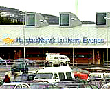 Harstad/Narvik Lufthavn Evenes er en av tre flyplasser i fylket hvor det er fare for streik.