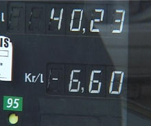 Så billig bensin har det ikke vært på sju år. 