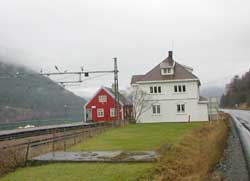 Mæl stasjon er en vesentlig del av Rjukanbanen.