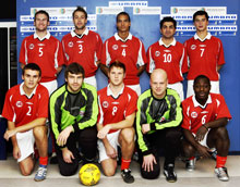 Norges lag i futsal-VM i Paraguay 2003 (Foto: Scanpix)
