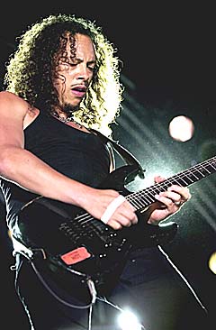Kirk Hammet og Metallica skifter taktikk. Nå vil de utkonkurrere bootleggerne med kvalitet. Foto Mattias Nääs / SCANPIX.