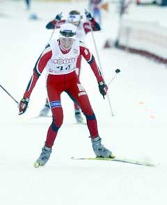 Kristin Murer Stemland kom på 11. plass (Foto: Jon Eeg / SCANPIX) Kristin Murer Stemland kom på 11. plass (Foto: Jon Eeg / SCANPIX)