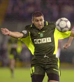 Alberto Acosta har spilt for portugisiske Sporting Lisboa. (Foto: AP/Scanpix)