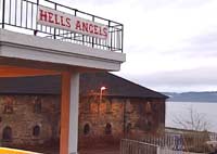 Hells Angels sitt lokale i Trolla i Trondheim. 