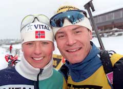 Sven Fischer var kjæreste med Annette Sikveland. (NTB-foto: Rune Petter Ness)