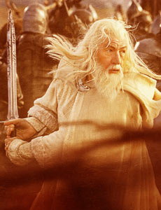 Gandalf vil sikkert gjerne være med å kjempe om Oscar (Foto: SF Norge) Gandalf vil sikkert gjerne være med å kjempe om Oscar (Foto: SF Norge)