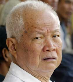 Khieu Samphan (Foto: Scanpix / AP / Andy Eames) Khieu Samphan (Foto: Scanpix / AP / Andy Eames)