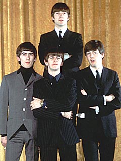 The Beatles måtte nøye seg med 2. og 3. plass. Foto: AP Photo / Scanpix.