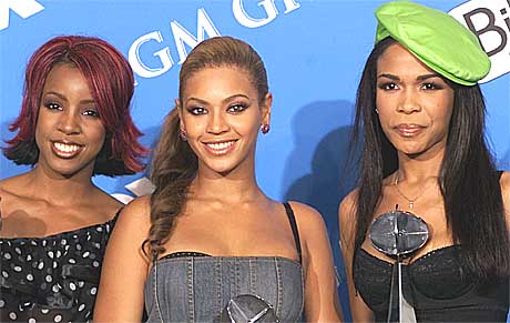 Beyoncé har bestemts seg for å satse videre på Destiny’s Child sammen med Kelly Rowland og Michelle Williams. Foto: Eric Jamison, AP.