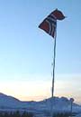 Flagget til topps i Innlandet