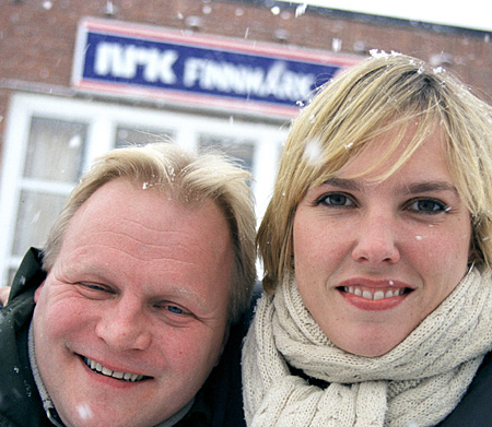 Morgenvertene Ingunn Vassvik og Geir Samuelsen gir folk i Finnmark godt radiofølge på morgenkvisten.
