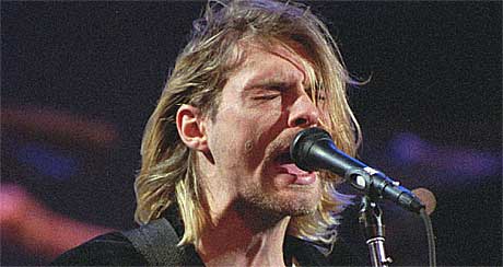 Kurt Cobain døde 5. april 1994. Foto: Robert Sorbo, AP.
